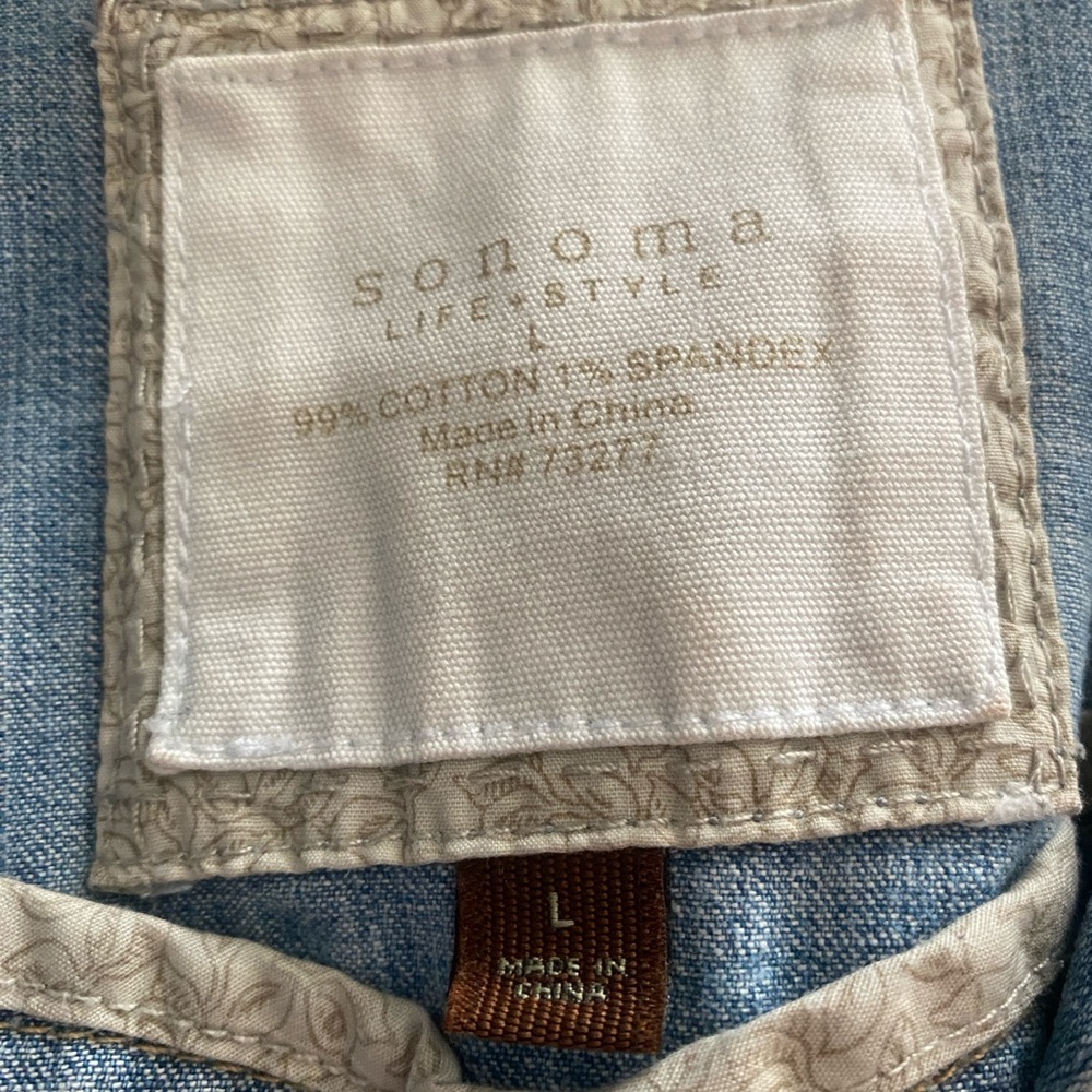 Women’s Classic Blue Denim Jacket - Picture 3 of 3
